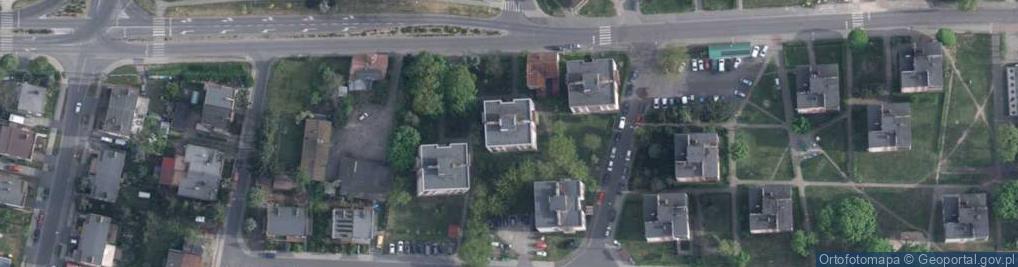 Zdjęcie satelitarne Głogowska ul.