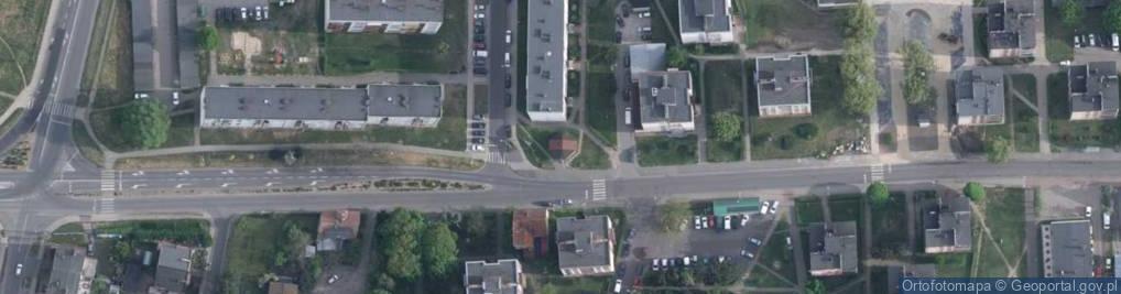 Zdjęcie satelitarne Głogowska ul.