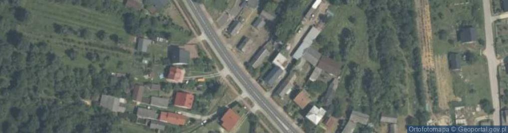 Zdjęcie satelitarne Główna ul.