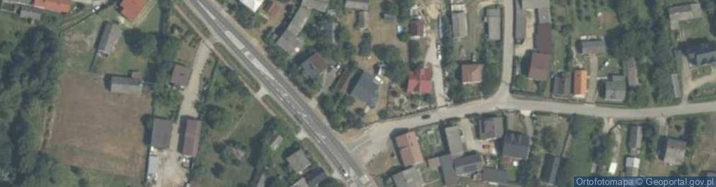 Zdjęcie satelitarne Główna ul.