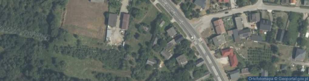 Zdjęcie satelitarne Główna ul.