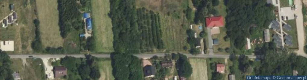 Zdjęcie satelitarne Główna ul.