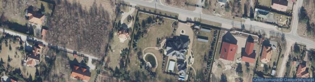 Zdjęcie satelitarne Główna ul.