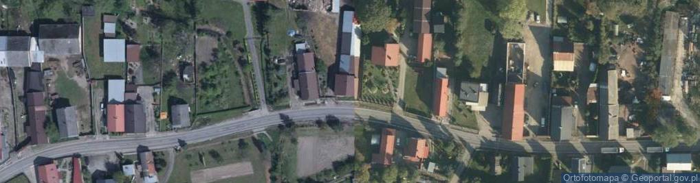 Zdjęcie satelitarne Gliwicka ul.
