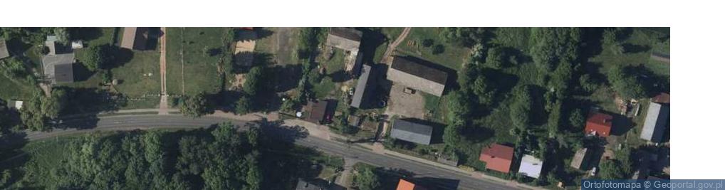 Zdjęcie satelitarne Główna ul.