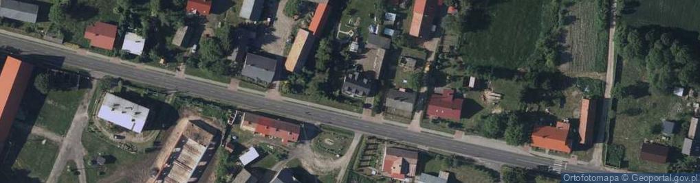 Zdjęcie satelitarne Główna ul.