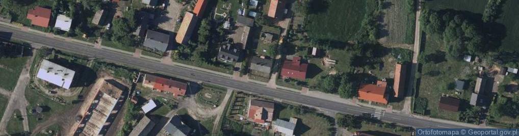Zdjęcie satelitarne Główna ul.
