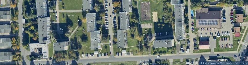 Zdjęcie satelitarne Głowackiego ul.