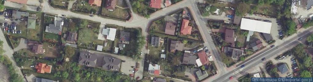 Zdjęcie satelitarne Głogowa ul.