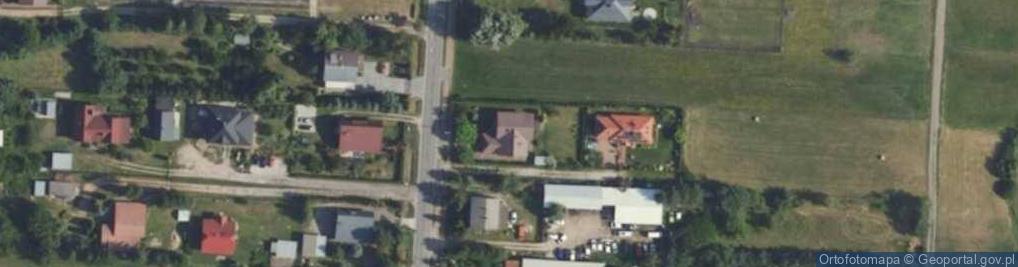 Zdjęcie satelitarne Główna ul.