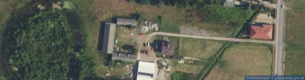 Zdjęcie satelitarne Główna ul.