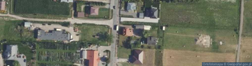 Zdjęcie satelitarne Główna ul.