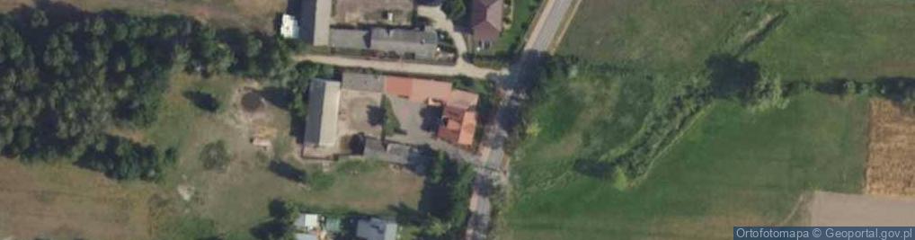 Zdjęcie satelitarne Główna ul.