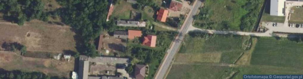 Zdjęcie satelitarne Główna ul.