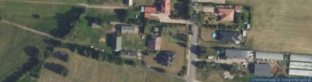 Zdjęcie satelitarne Główna ul.