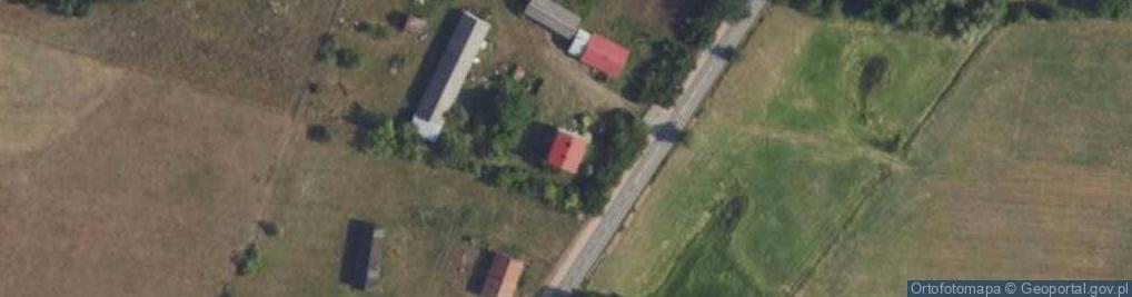 Zdjęcie satelitarne Główna ul.