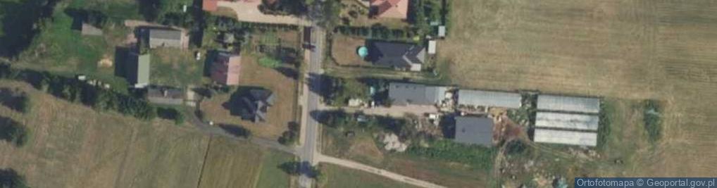 Zdjęcie satelitarne Główna ul.
