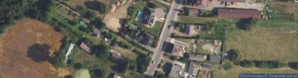 Zdjęcie satelitarne Główna ul.