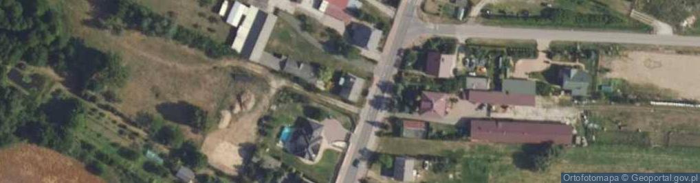 Zdjęcie satelitarne Główna ul.