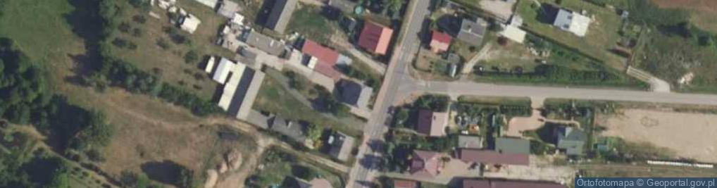 Zdjęcie satelitarne Główna ul.