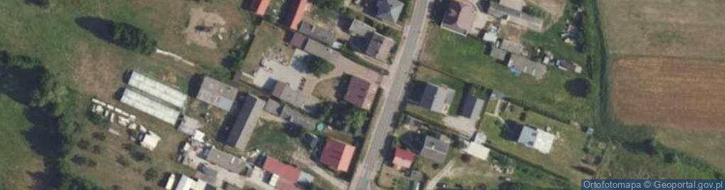 Zdjęcie satelitarne Główna ul.
