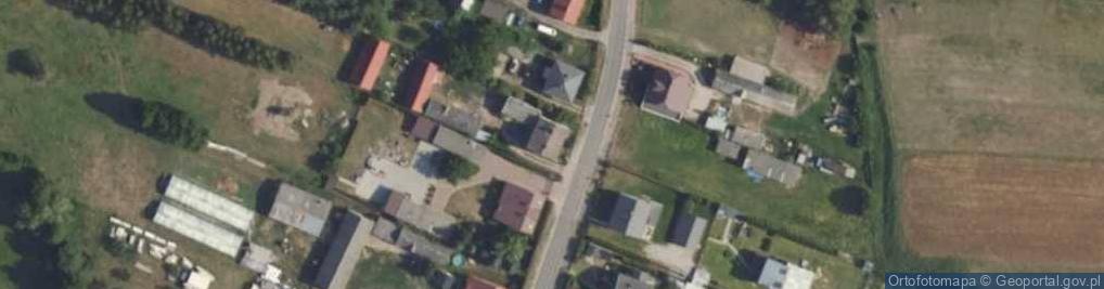 Zdjęcie satelitarne Główna ul.