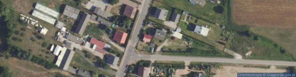 Zdjęcie satelitarne Główna ul.