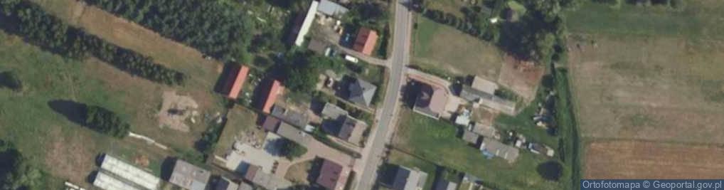 Zdjęcie satelitarne Główna ul.