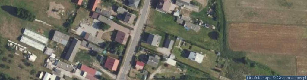 Zdjęcie satelitarne Główna ul.