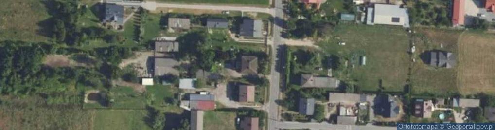 Zdjęcie satelitarne Główna ul.