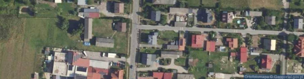 Zdjęcie satelitarne Główna ul.