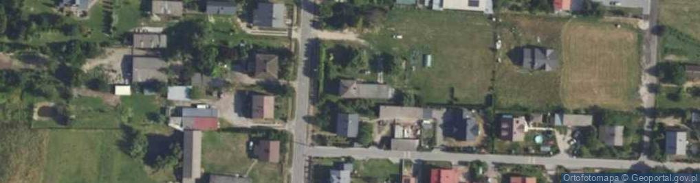Zdjęcie satelitarne Główna ul.