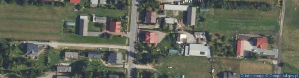 Zdjęcie satelitarne Główna ul.