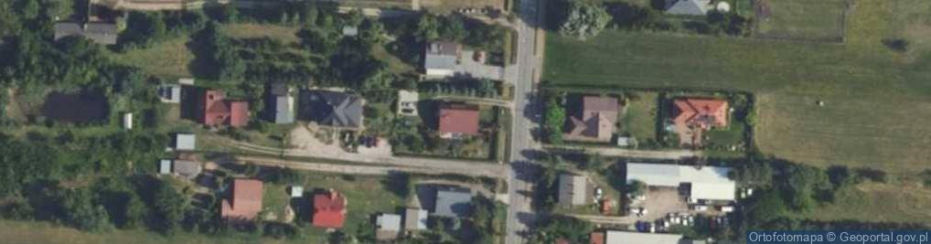 Zdjęcie satelitarne Główna ul.