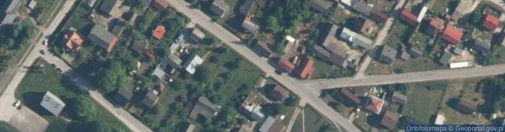Zdjęcie satelitarne Główna ul.