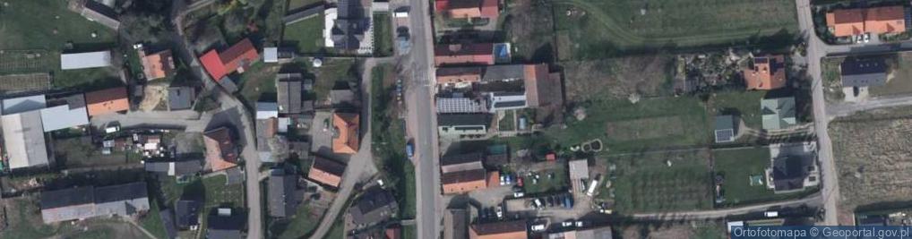Zdjęcie satelitarne Główna ul.