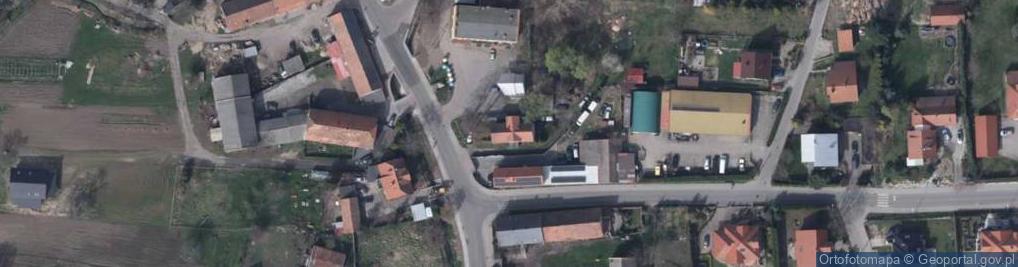 Zdjęcie satelitarne Główna ul.