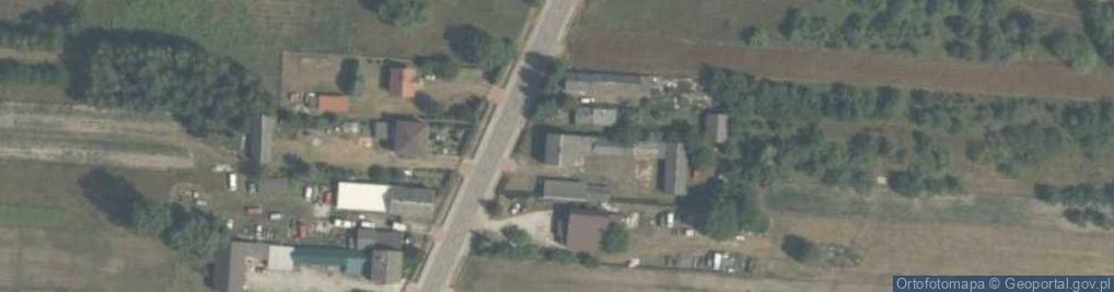 Zdjęcie satelitarne Główna ul.