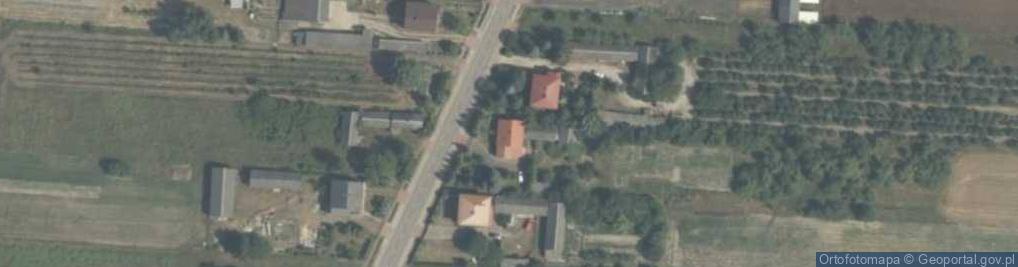 Zdjęcie satelitarne Główna ul.