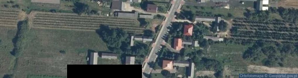 Zdjęcie satelitarne Główna ul.