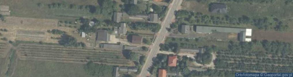 Zdjęcie satelitarne Główna ul.