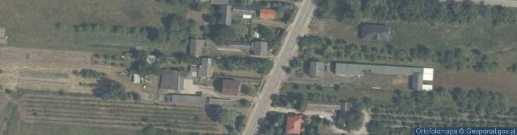 Zdjęcie satelitarne Główna ul.