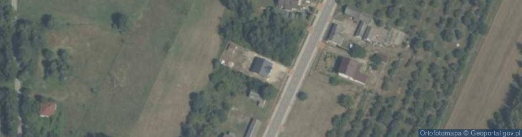 Zdjęcie satelitarne Główna ul.
