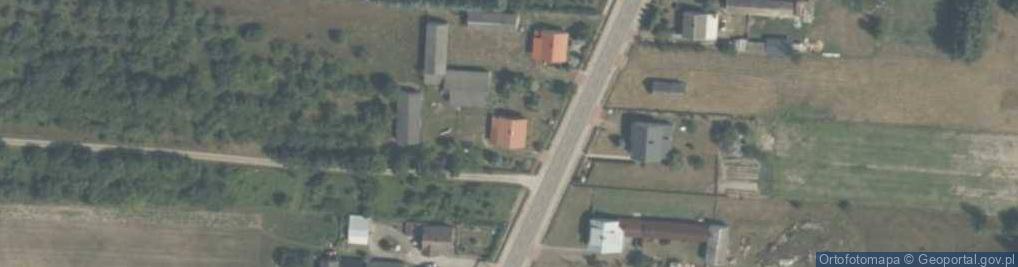 Zdjęcie satelitarne Główna ul.