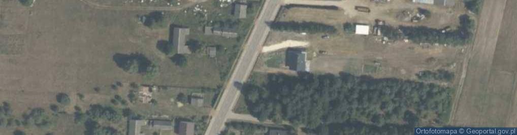 Zdjęcie satelitarne Główna ul.