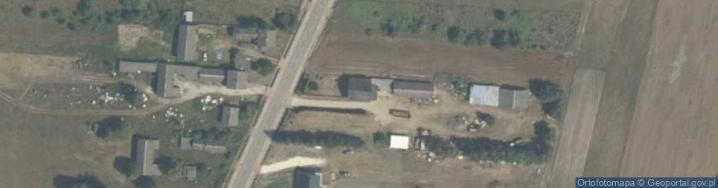 Zdjęcie satelitarne Główna ul.
