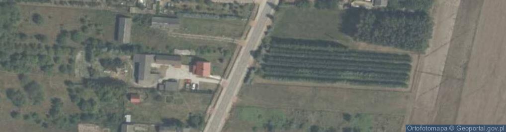 Zdjęcie satelitarne Główna ul.