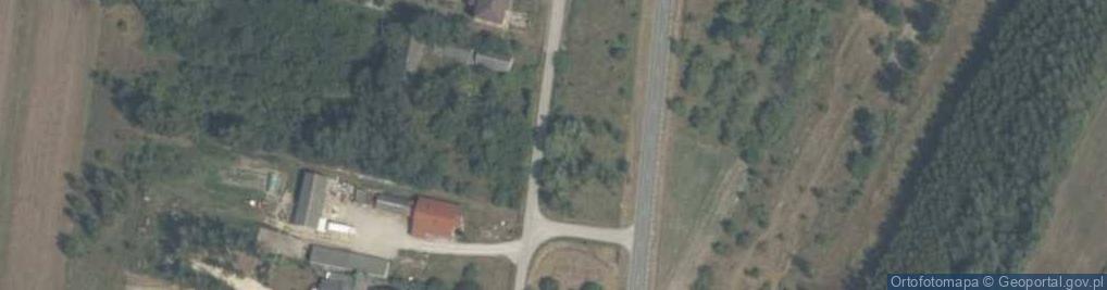Zdjęcie satelitarne Główna ul.
