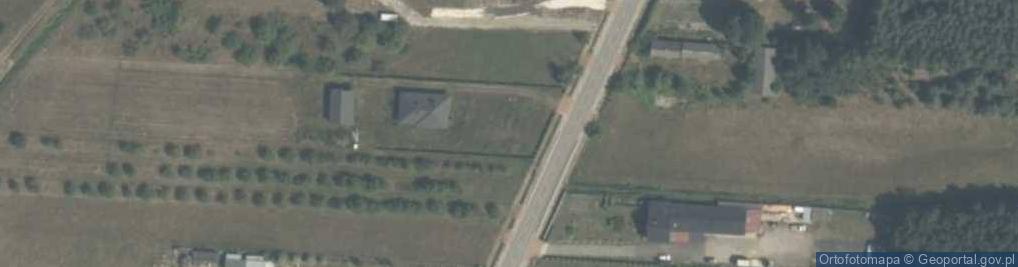 Zdjęcie satelitarne Główna ul.