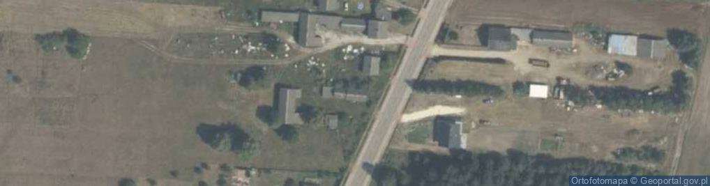 Zdjęcie satelitarne Główna ul.